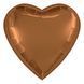 Inima din folie mare Copper  Boho 78 cm. 9876543234562345676 foto