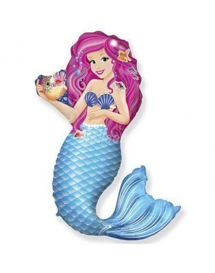Sirena cu o scoica de mare  987754326457 foto