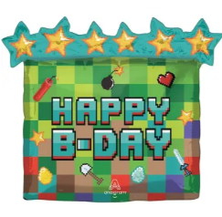 Pixel Happy Birthday 98765433456989876 foto