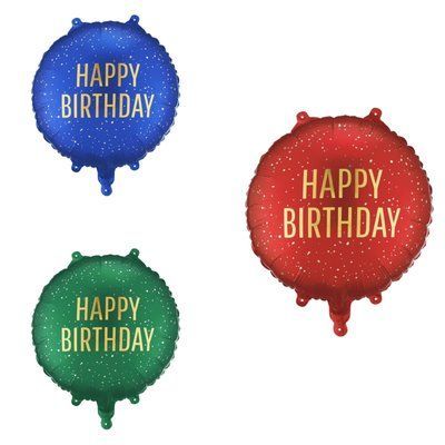 Круг Happy Birthday 87654456765778 фото
