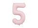 Cifra 5 Roz Pal Satin  456780098765456 foto