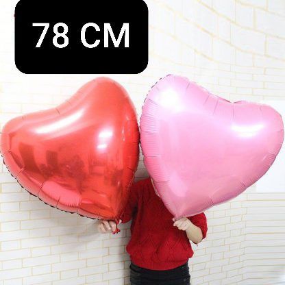 Фольгированное сердце Большое 78 cm. ID999MARKET_6121498 фото