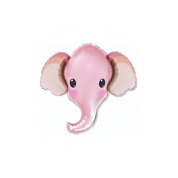 Голова слона 2 Розовый 6688204 фото