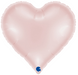 Сердце сатин розовое пастель Sweetie 098765432234567654 фото