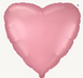 Сердце макарун розовый Matte Pink 0987654324567 фото