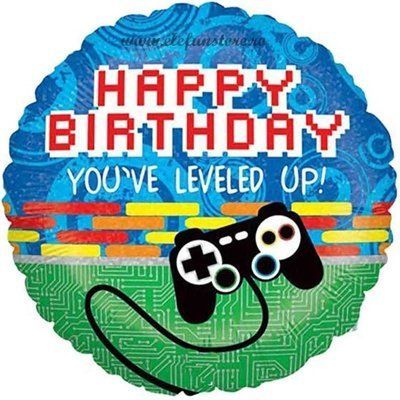 Cerc  Happy Birthday, you&rsquo;ve leveled up 7654322345 foto