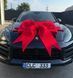 Fundă bant din stofă roșie pentru mașină 986528946153 foto 1